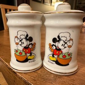 Disney Mickey Mouse S&P Shakers Vintage Made in Japan